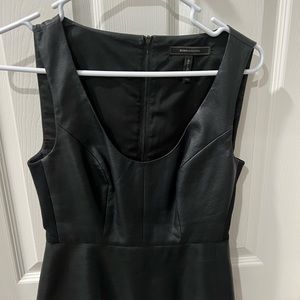 Leather top Bcbgmaxazria